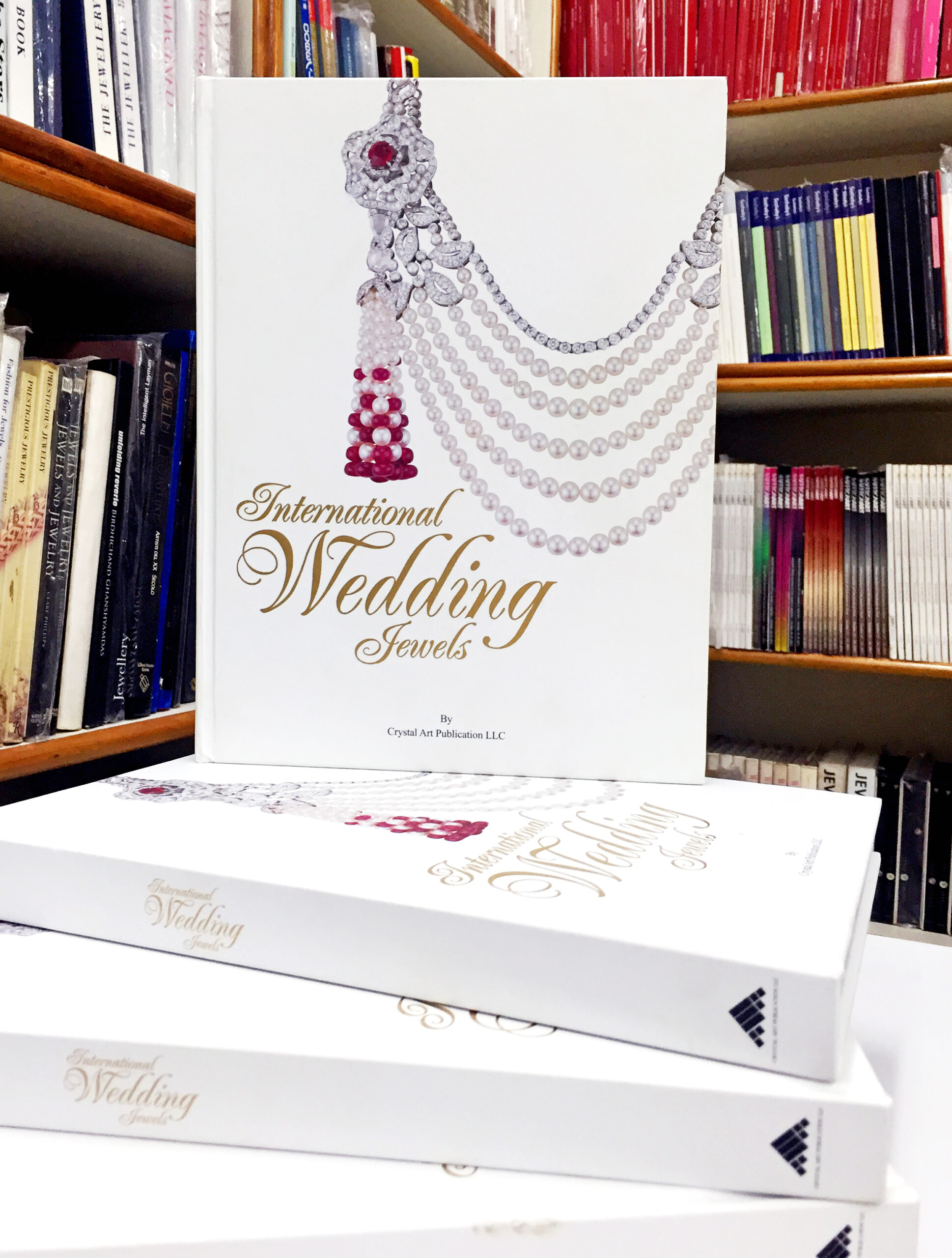 11 International Wedding Jewels_In a book store